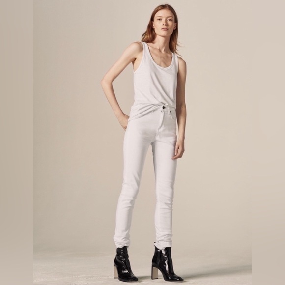 Rag & Bone NWT High Waist Step Hem Slim Boyfriend Jean - Picture 1 of 17